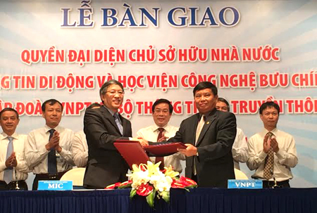 VNPT chính thức chuyển giao MobiFone về Bộ TT&TT