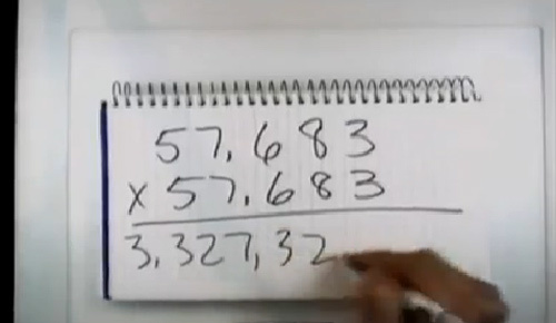 Ảo thuật gia toán học khiến khán giả kinh ngạc