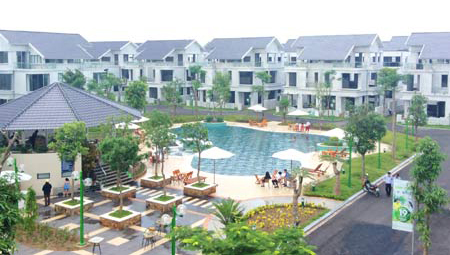 Biệt thự phong cách Singapore giữa lòng Hà Nội