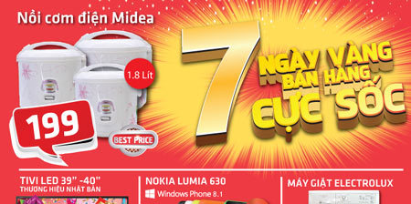 7 ngày vàng bán hàng cực sốc mừng sinh nhật Pico