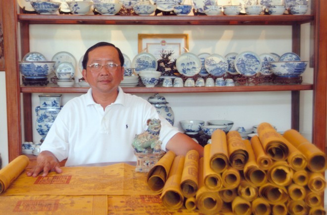 Thú chơi bình vôi tiền tỷ của đại gia Tây Đô