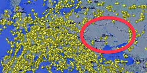 Các hãng hàng không sợ hãi tránh xa miền đông Ukraina
