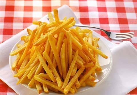 Không phát hiện chất gây ung thư trong khoai tây chiên, bim bim