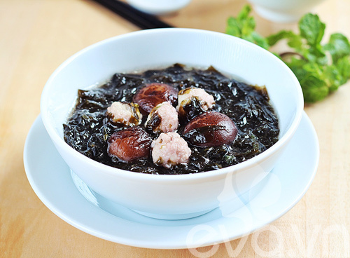 Cách nấu canh rong biển, nấm bổ dưỡng