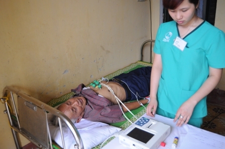 Khám bệnh, phát thuốc miễn phí cho 105 người có công với cách mạng