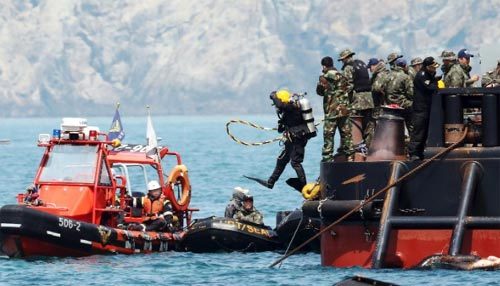 Phát hiện thi thể của chủ phà Sewol