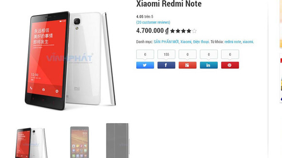Tràn ngập điện thoại Xiaomi bị nghi làm “gián điệp”