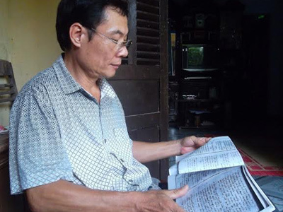 Người thầy 45 năm cất giữ nhật ký liệt sỹ thất lạc