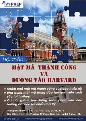 Khám phá 'Mật mã thành công và Đường vào Harvard'