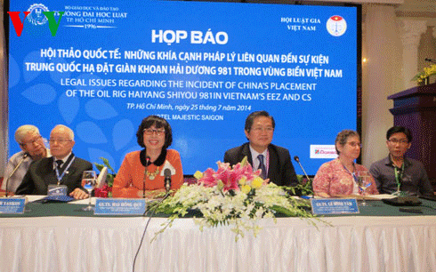 Hội thảo quốc tế về Biển Đông ở TP.HCM