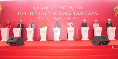 Vingroup khởi công dự án ‘khủng’ Tân Cảng Sài Gòn