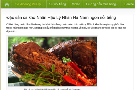 Nồi cá kho và câu chuyện thương mại điện tử Việt