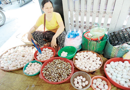 Hoang mang sợ ăn nhầm trứng vịt lộn Trung Quốc