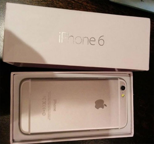 Lộ ảnh sắc nét hộp bán lẻ của iPhone 6