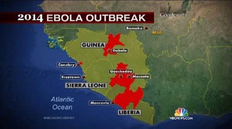 Ebola trở thành nỗi lo toàn cầu