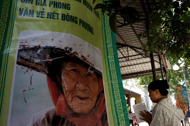 Lễ Vu lan ở chùa Bồ Đề