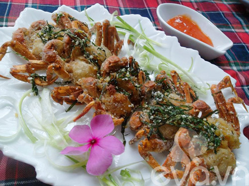 Rạm rang muối ngon cuối tuần