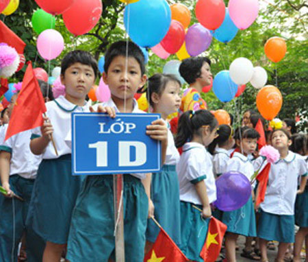 Gần 3/4 học sinh lớp 1 của Hà Nội là học sinh giỏi