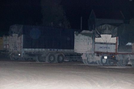 0h sáng tại trạm cân trọng tải Nghệ An