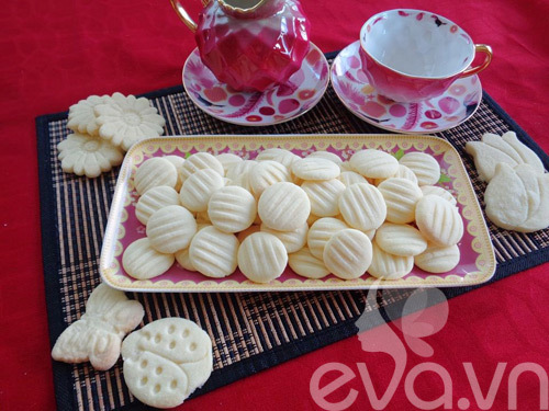 Tự làm bánh quy bơ giòn tan hấp dẫn