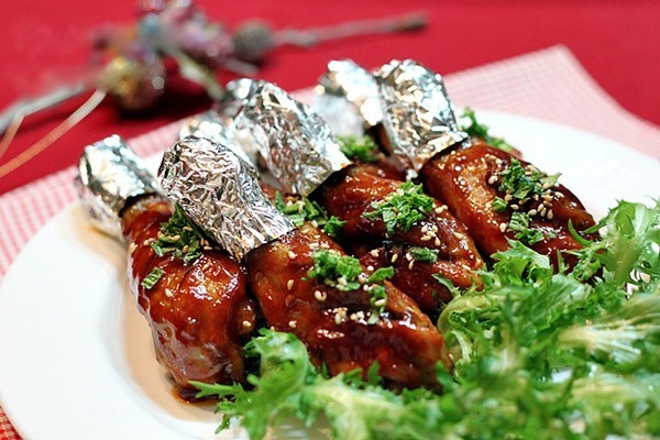 Xuýt xoa với món đùi gà xốt chua cay cực ngon