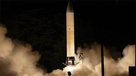 Tên lửa siêu thanh Mỹ nổ tung ngay sau khi rời bệ phóng