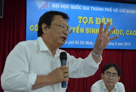 Tuyển sinh 2015: Tổ chức song song hai phương án