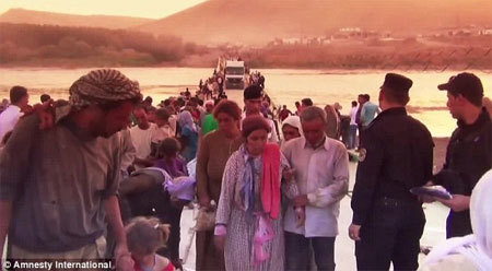 Bắc Iraq bị biến thành những 