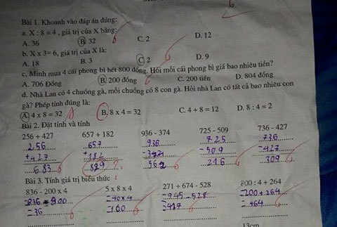 Chuyên gia Đại số giật mình khi xem bài toán tính gà