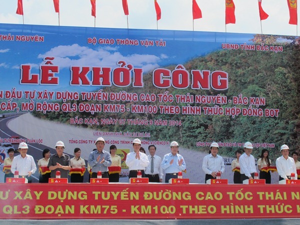 Thủ tướng phát lệnh khởi công cao tốc lên Bắc Kạn