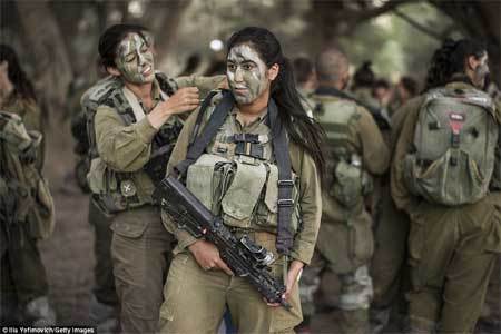 Sắc đẹp của những nữ chiến binh Israel