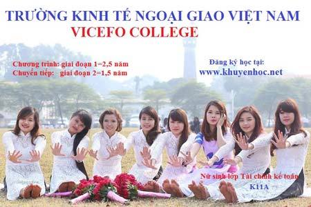 Trường KT Ngoại giao VN xét du học tại chỗ