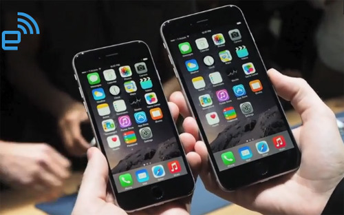 Trải nghiệm 'tận mắt' iPhone 6 và iPhone 6 Plus