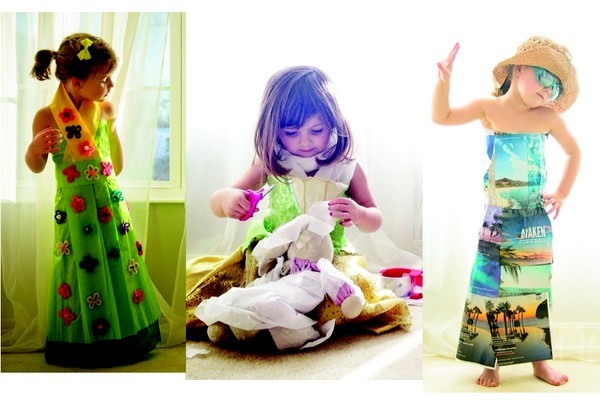 Bé 4 tuổi khiến hàng nghìn người ngưỡng mộ vì tài thiết kế thời trang