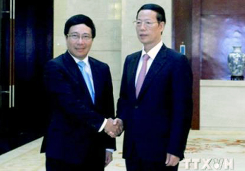 Biển Đông trong cuộc gặp 2 Phó Thủ tướng Việt-Trung