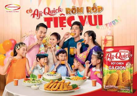 Aji-Quick - đột phá hương vị cho món chiên Việt