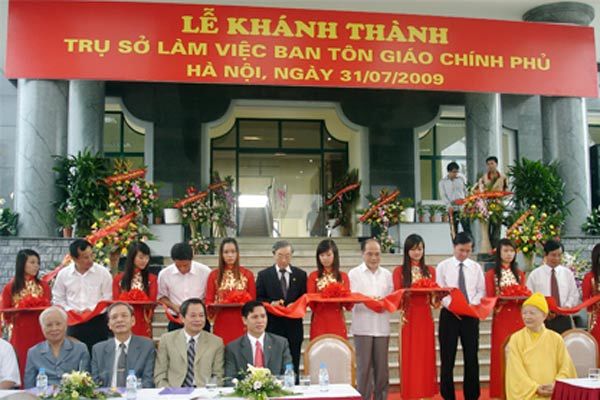 Ban Tôn giáo Chính phủ không có quá 3 phó ban