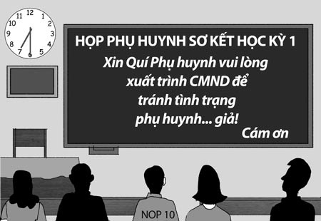 Nỗi ấm ức xả ngoài buổi họp phụ huynh