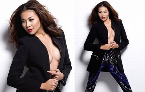 Người đẹp Việt đua nhau mở cúc khoe ngực