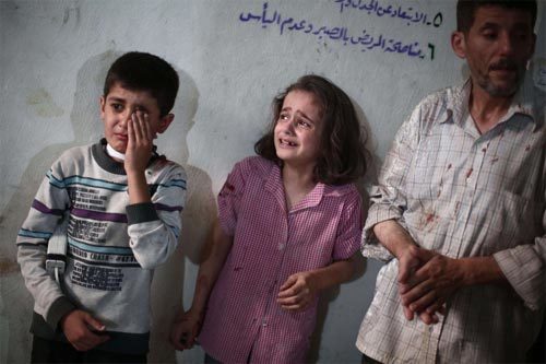 Cuộc sống thê thảm dưới làn đạn của dân Syria