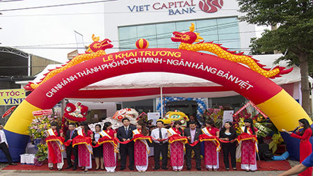 Khai trương trụ sở mới Ngân hàng Bản Việt Chi nhánh Tp.HCM