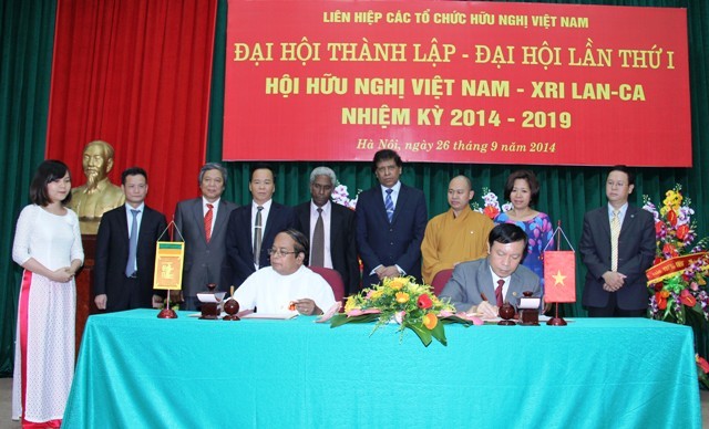 Thành lập Hội Hữu nghị Việt Nam - Sri Lanka