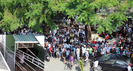 Giải cứu cô gái bị nam thanh niên khống chế