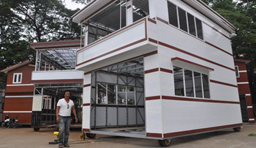 Đại gia triệu đô ở nhà di động