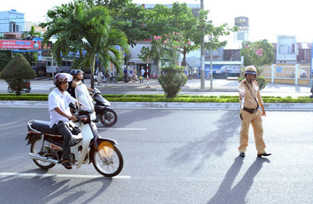 Thắc mắc việc phân chia làn đường