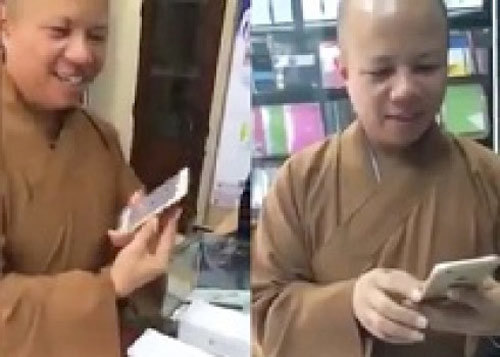 Nhà sư khoe mua iPhone 6 bị đề nghị cảnh cáo, bãi miễn chức vụ
