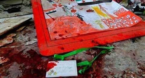 Trường học Syria trúng bom, hàng chục học sinh chết