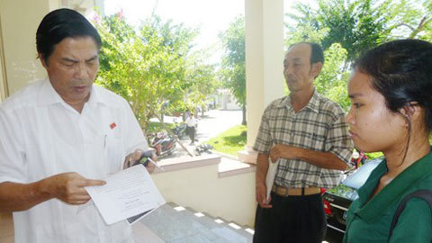 Ông Bá Thanh không thể về tiếp xúc cử tri