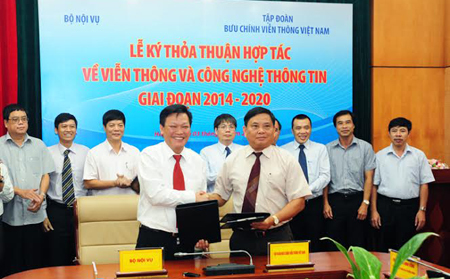 Bộ Nội vụ, VNPT ký thỏa thuận hợp tác chiến lược