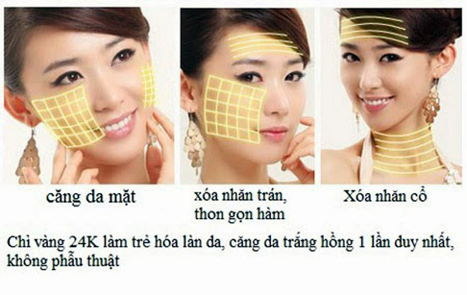 Quý bà U50 bỏ trăm triệu tẩm vàng vào da